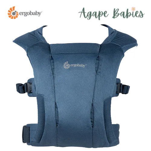 [10 year local warranty] Ergobaby Embrace Soft Air Mesh Newborn Baby Carrier - Blue