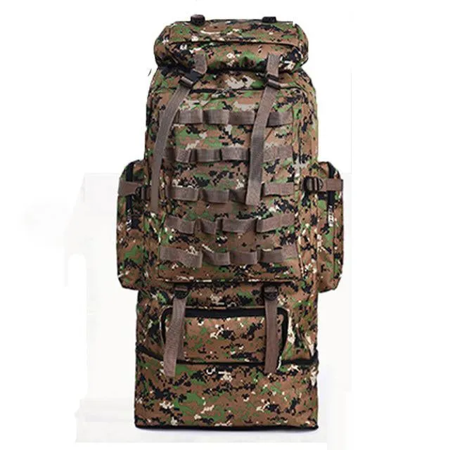 100L Extra Large Military Molle Tactical Army Backpack Rucksack