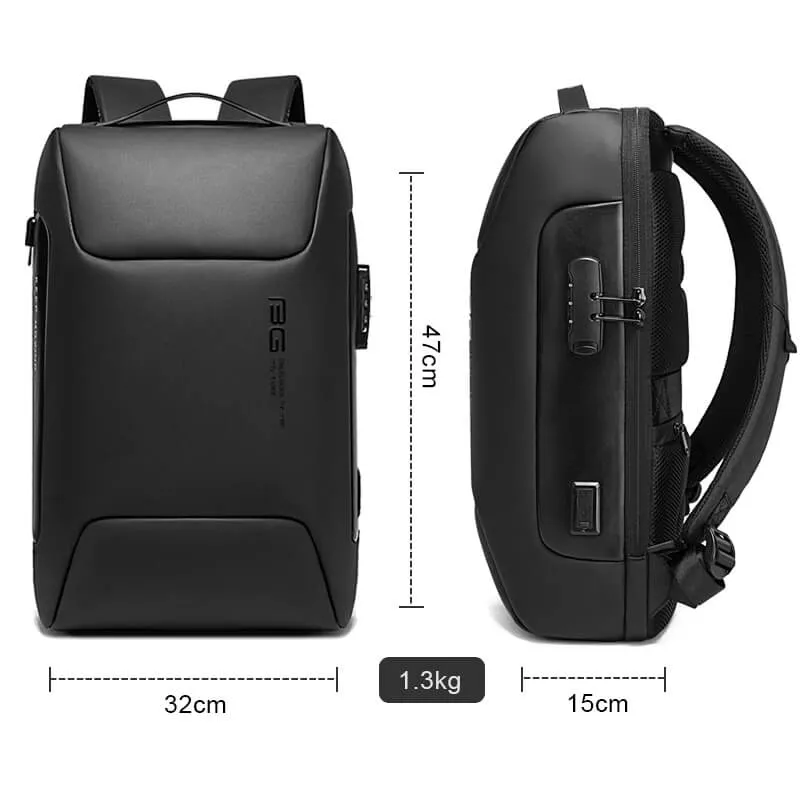 15.6 Laptop Backpack with USB Charging - Waterproof Travel Laptop Backpack