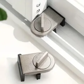 2-Pieces: Aluminium Alloy Sliding Door and Window Locks