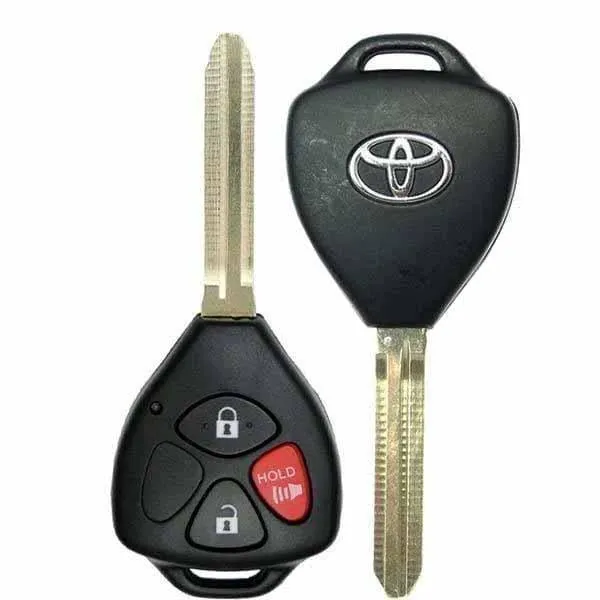 2007-2013 Toyota Scion / 3-Button Remote Head Key / PN: 89070-52860 / MOZB41TG / (4D 67 Chip) (OEM Refurb)