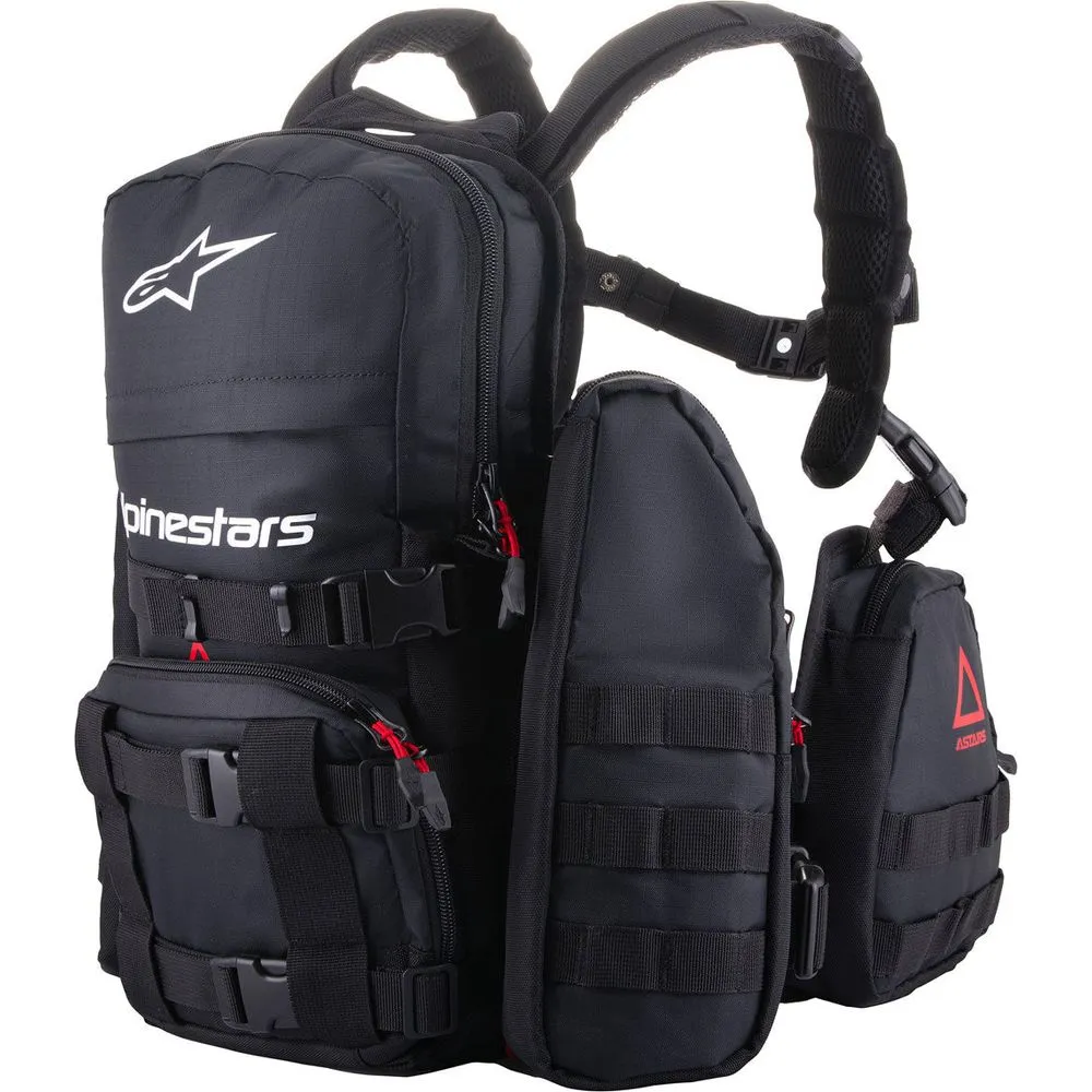 Alpinestars Techdura Tactical Backpack Black / White - 9 Litres