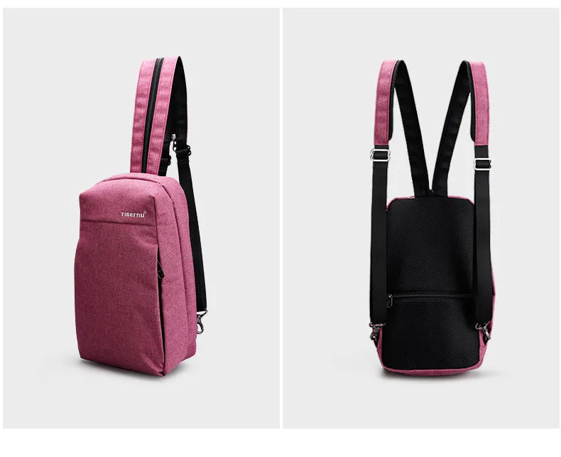 Anti Theft Fashion Multifunctional Women's Pink Backpack