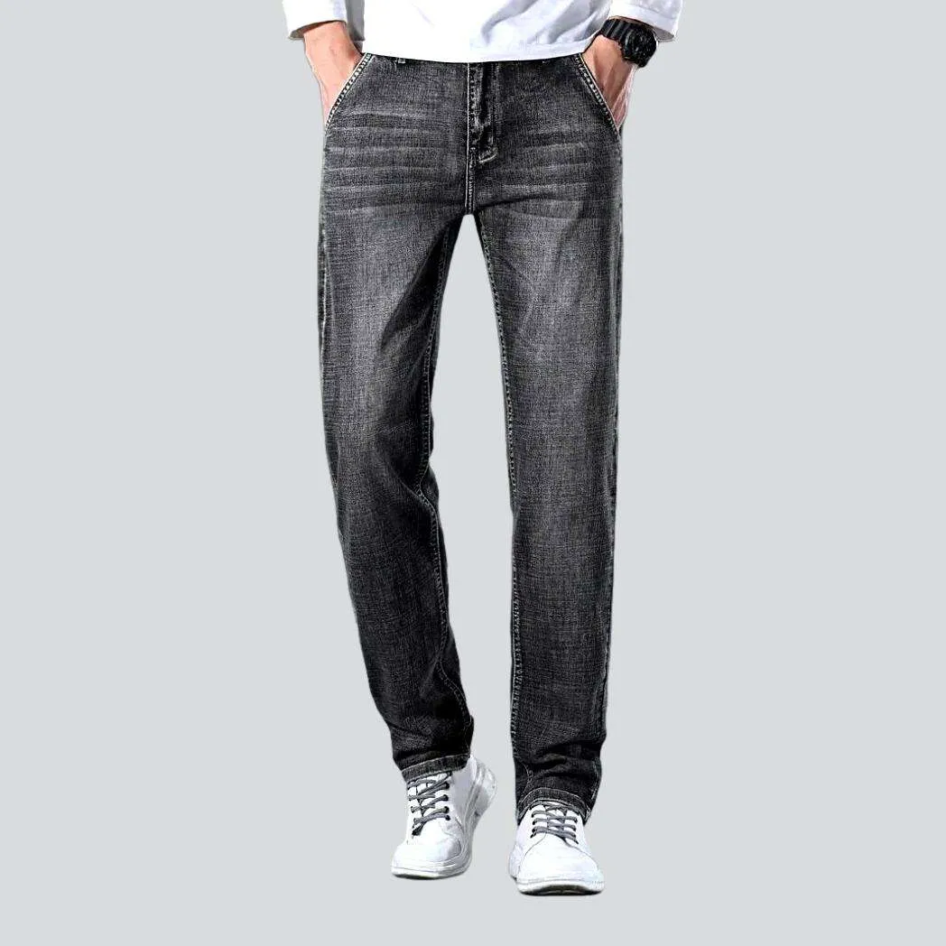 Anti-theft pocket men casual jeans