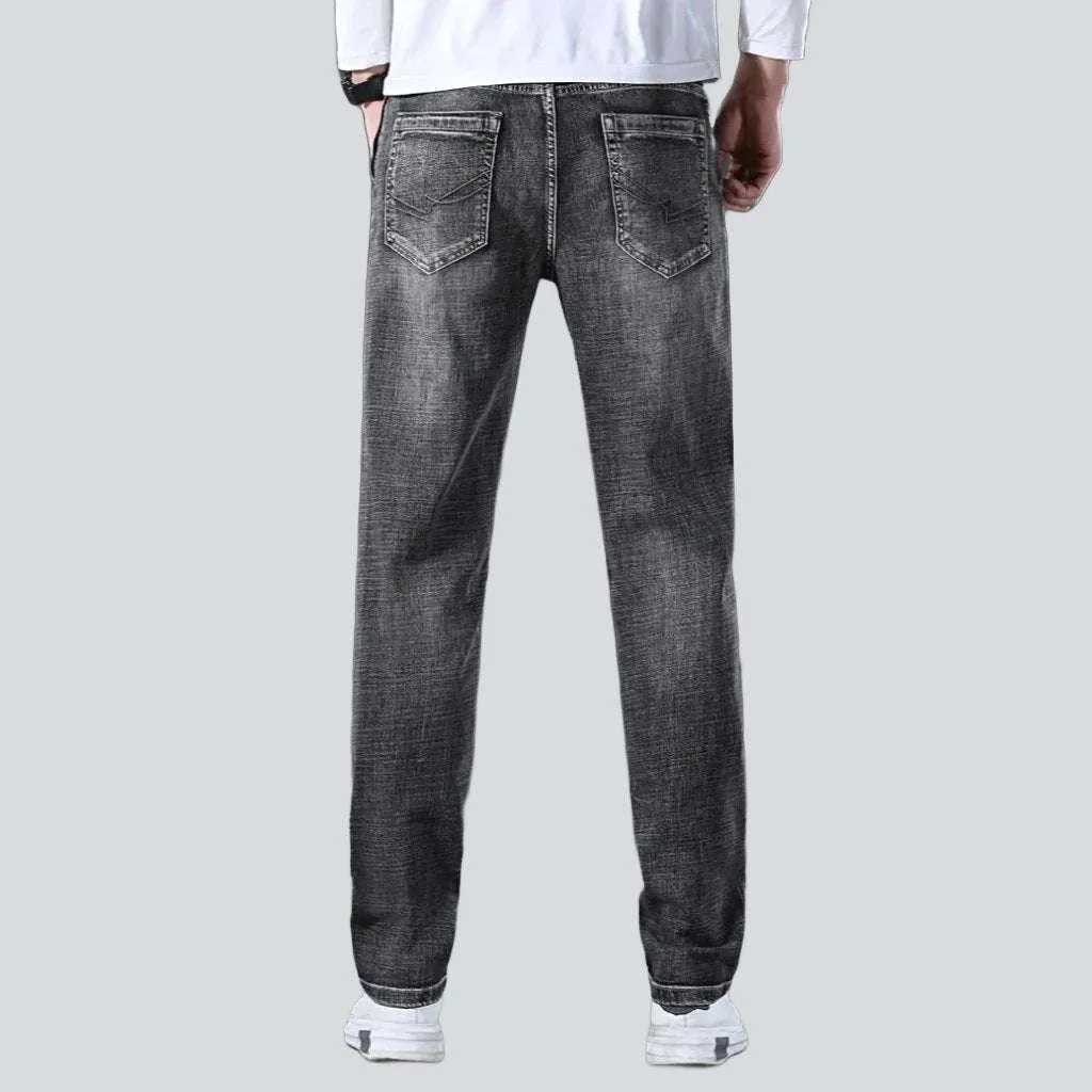 Anti-theft pocket men casual jeans