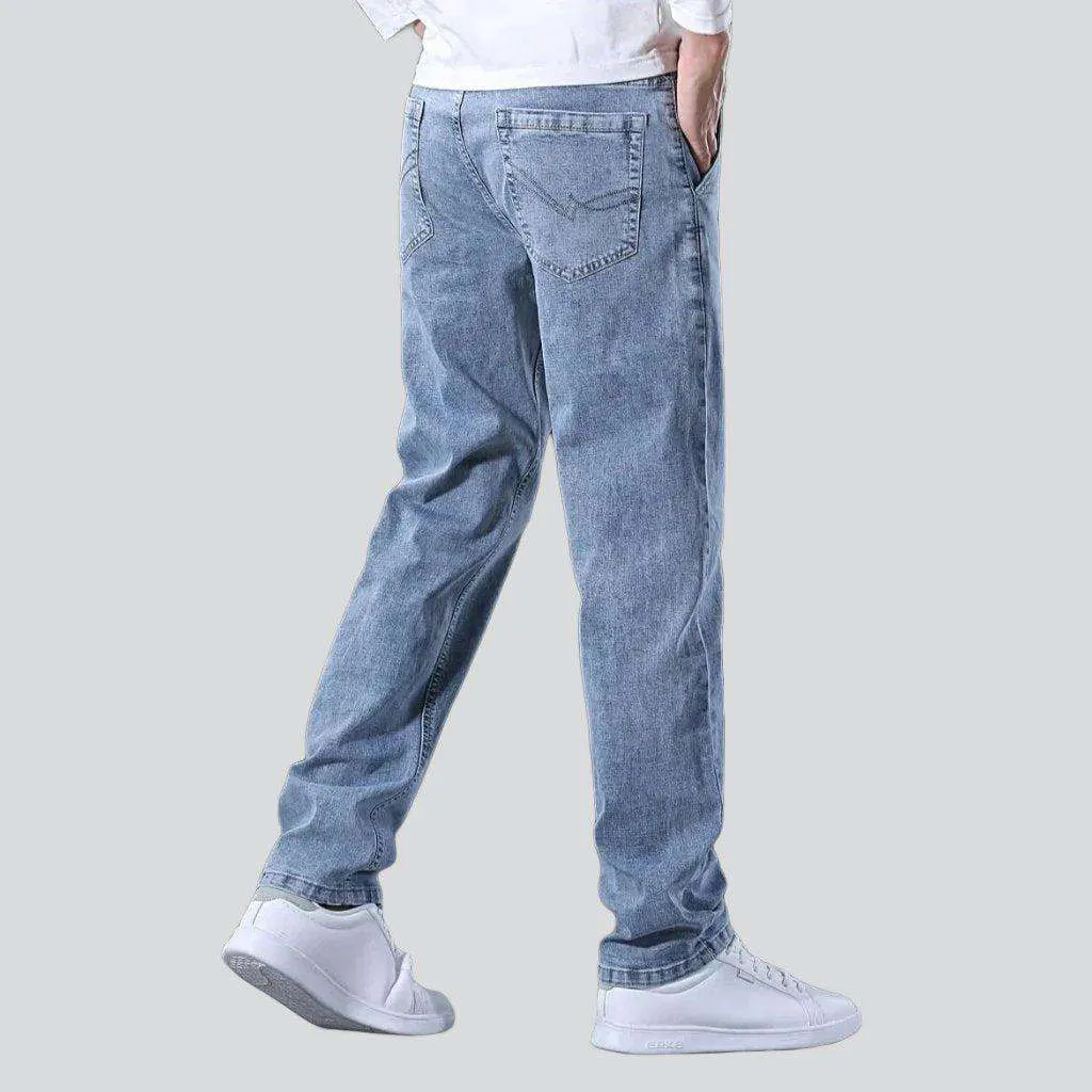 Anti-theft pocket men casual jeans