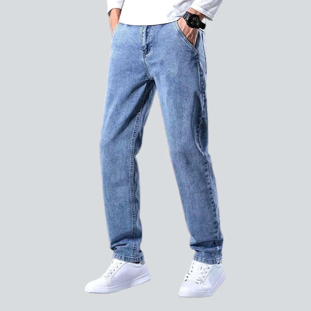 Anti-theft pocket men casual jeans