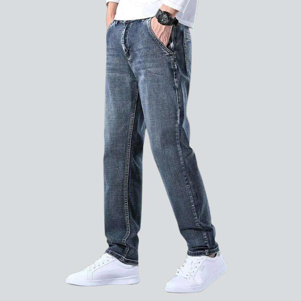 Anti-theft pocket men casual jeans