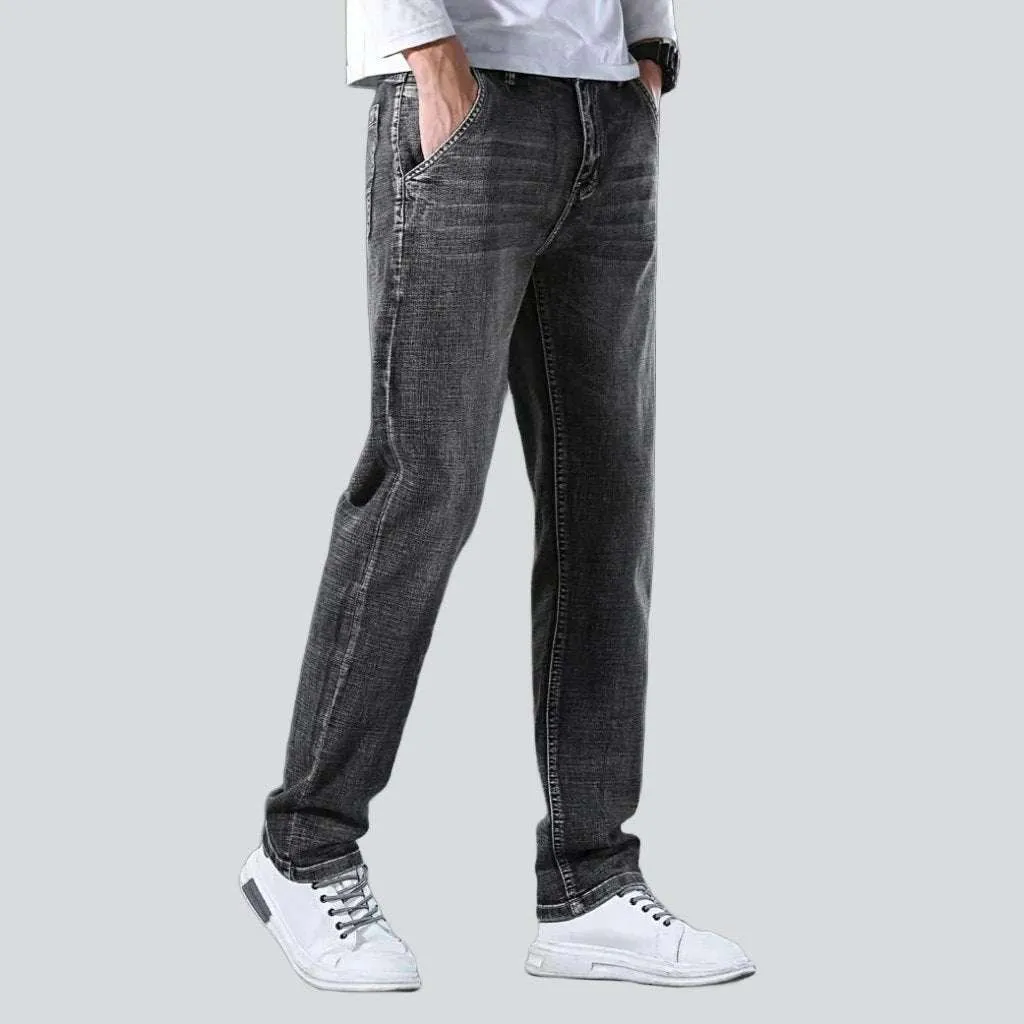 Anti-theft pocket men casual jeans