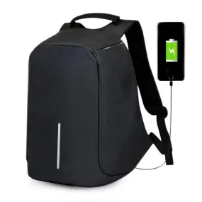 Anti - theft Waterproof backpack with USB external charge