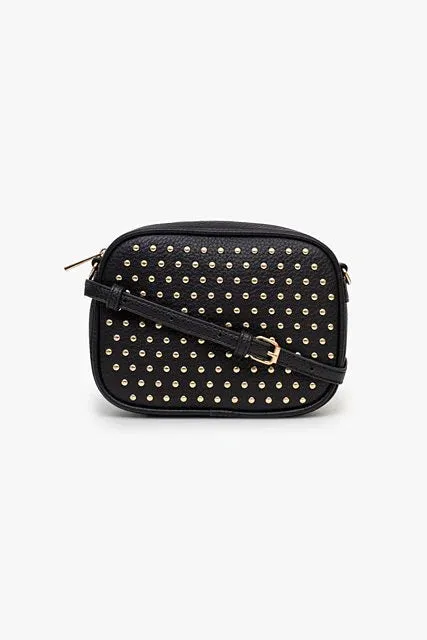 Antler Aggie Bag - Black Stud