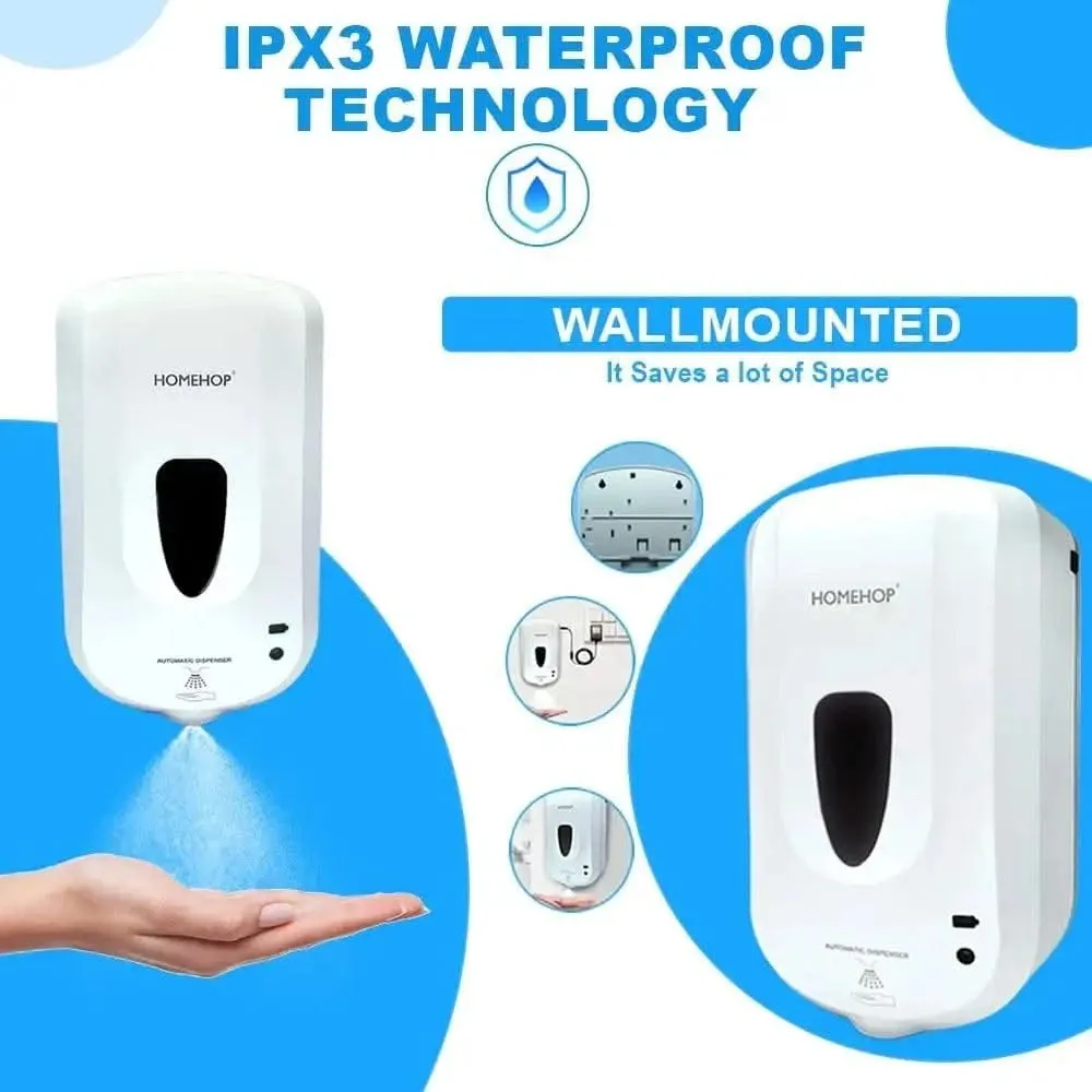 Automatic Wall Mounted Sensor Touchless Hand Sanitizer Dispenser 1000 ml