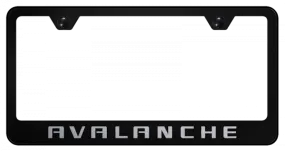 Avalanche Stainless Steel Frame - Laser Etched Black