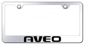 Aveo Stainless Steel Frame - Laser Etched Mirrored