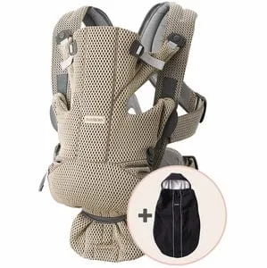 Baby Bjorn Baby Carrier Harmony 3D Mesh With a FREE Windproof Cover