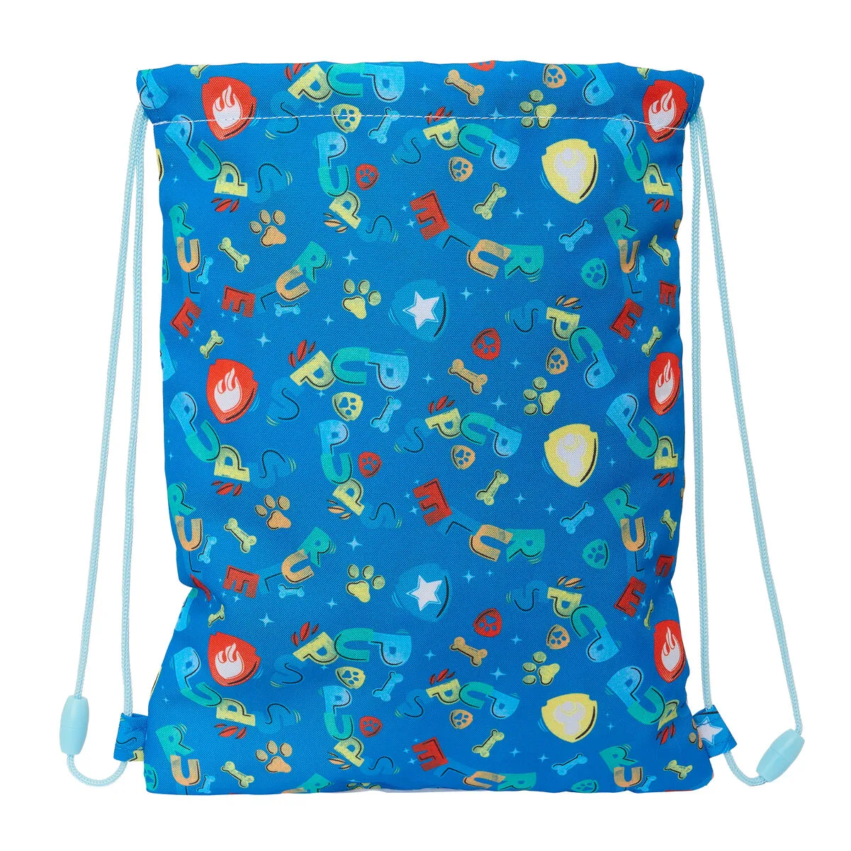 Backpack with Strings The Paw Patrol Pups rule Blue 26 x 34 x 1 cm