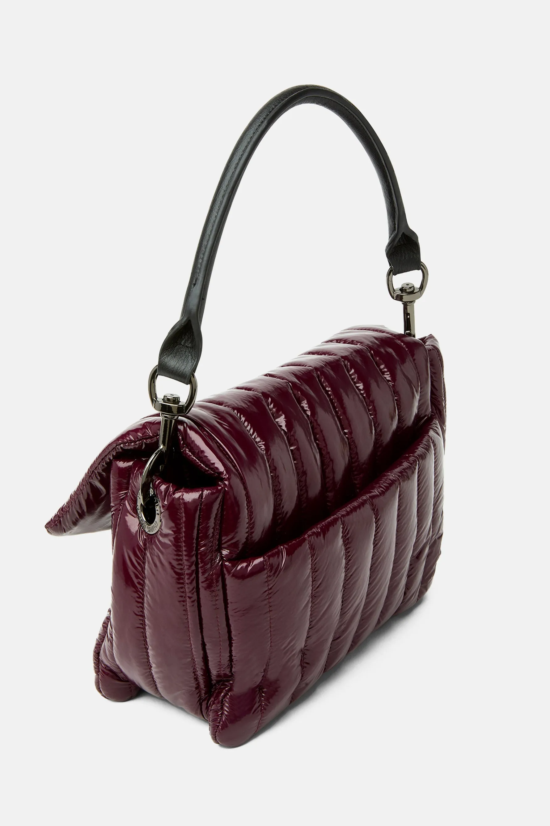 Bar Bag - Glossy Deep Burgundy/Black