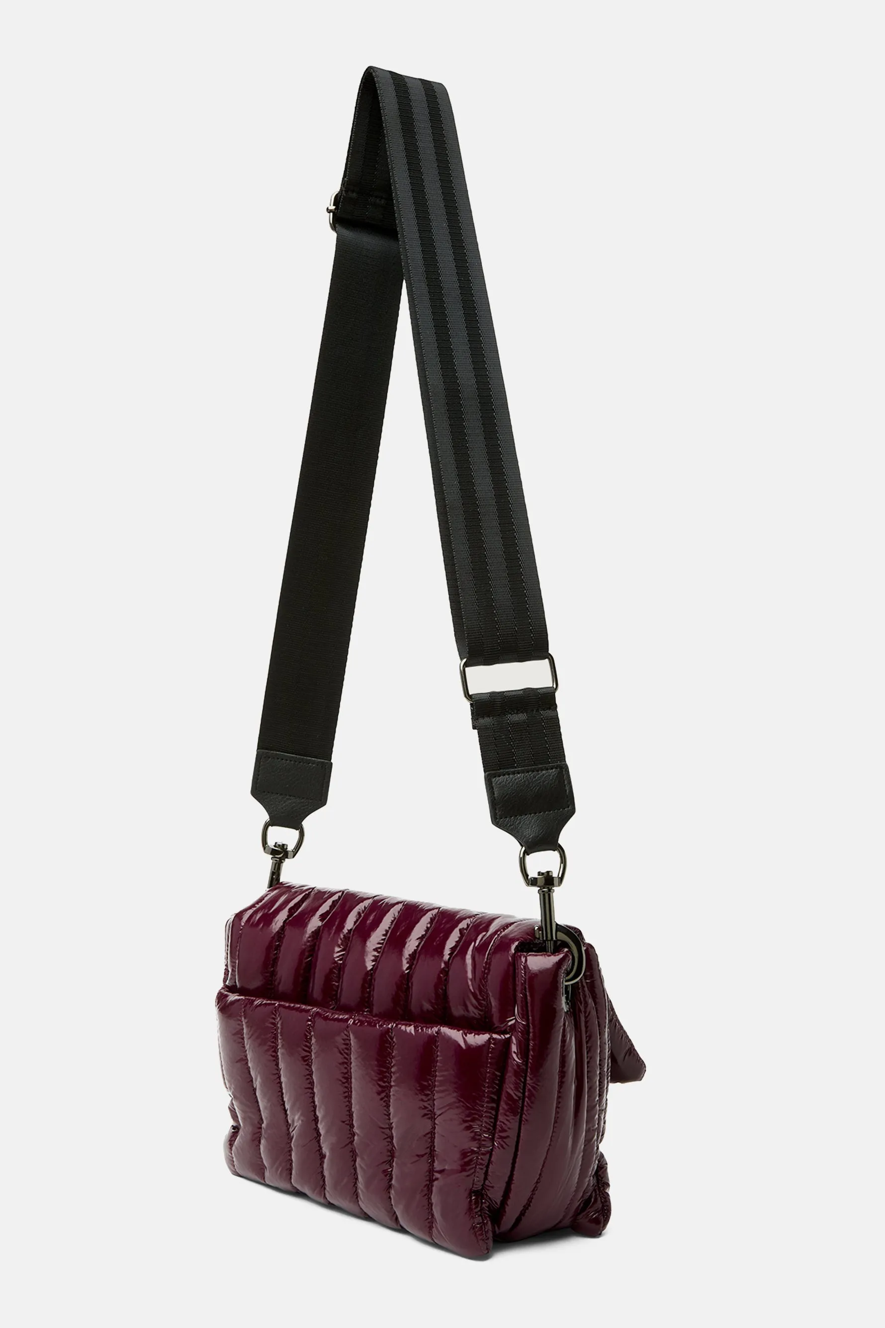 Bar Bag - Glossy Deep Burgundy/Black