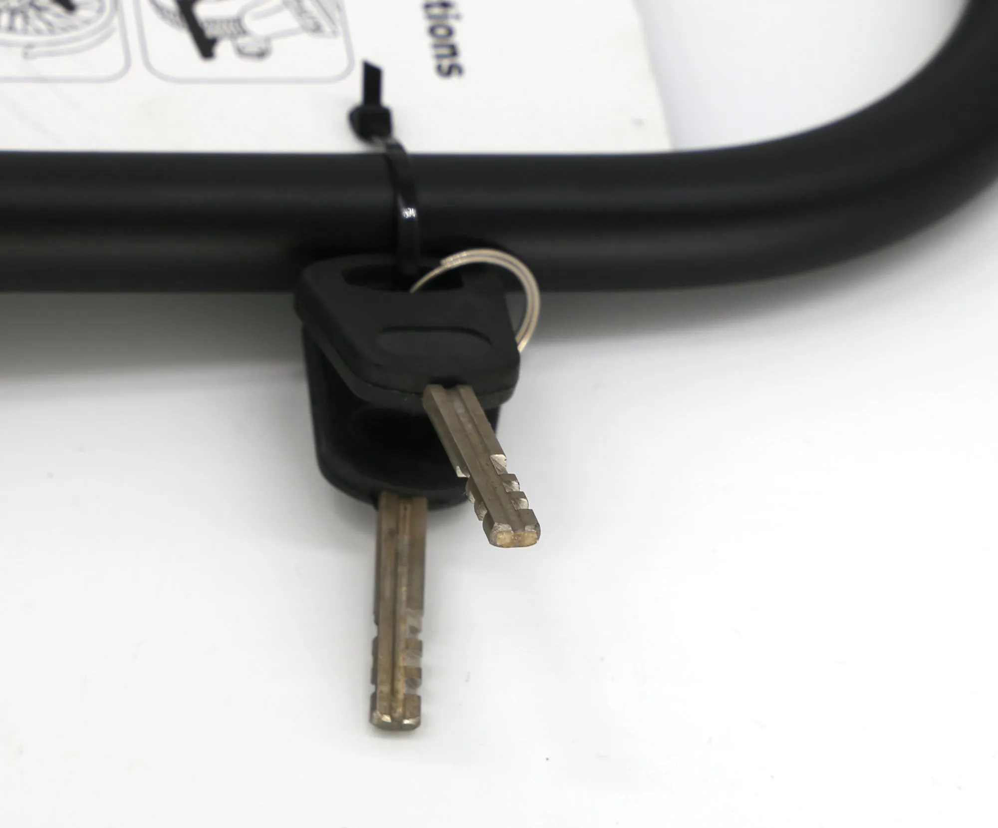 Bicycle U-Lock Top Pro U-Lock TRP Bicycle U-lock 4"x7" 15mm 2 Keys  -Live4Bikes