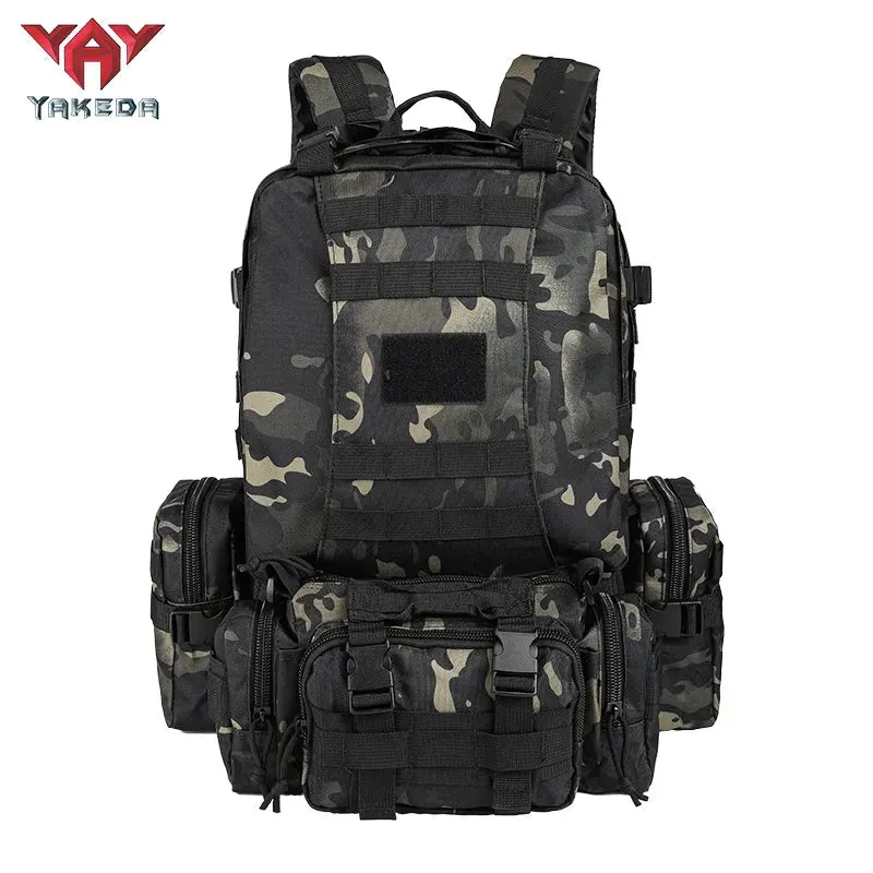 BK-2437 YAKEDA Tactical Backpack Military Fan CS Training Bag