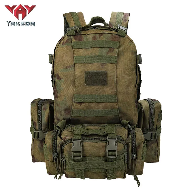 BK-2437 YAKEDA Tactical Backpack Military Fan CS Training Bag