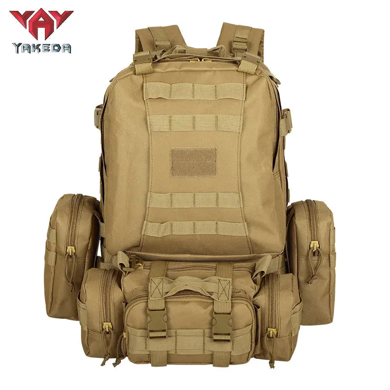 BK-2437 YAKEDA Tactical Backpack Military Fan CS Training Bag