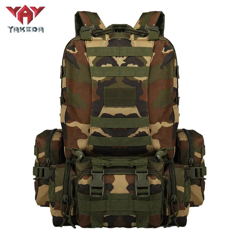 BK-2437 YAKEDA Tactical Backpack Military Fan CS Training Bag