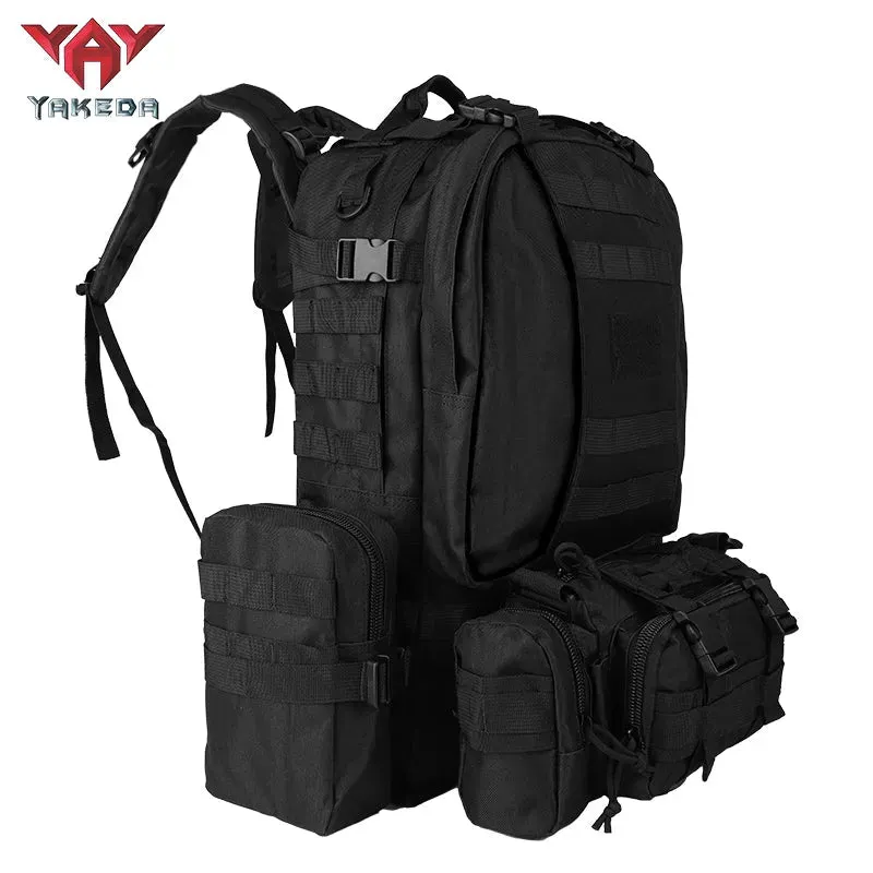 BK-2437 YAKEDA Tactical Backpack Military Fan CS Training Bag