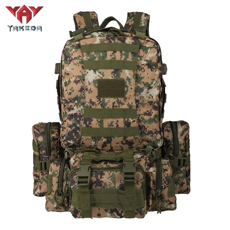 BK-2437 YAKEDA Tactical Backpack Military Fan CS Training Bag