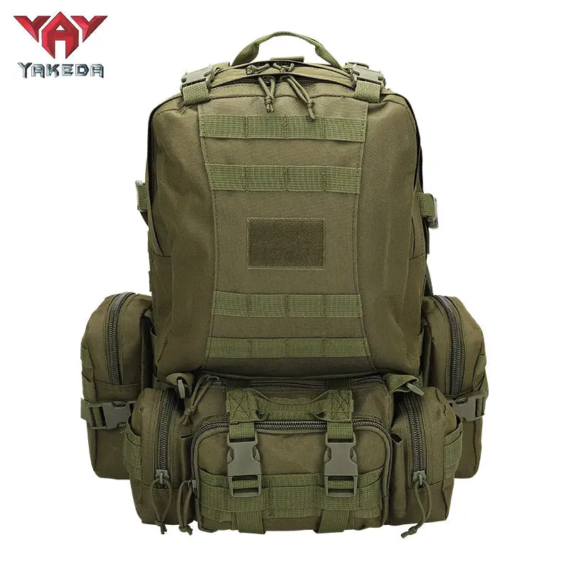 BK-2437 YAKEDA Tactical Backpack Military Fan CS Training Bag