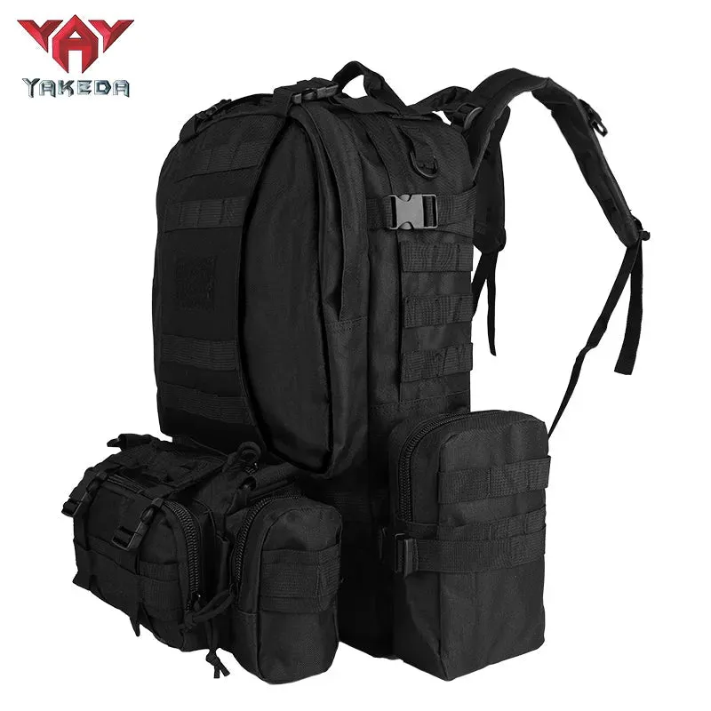 BK-2437 YAKEDA Tactical Backpack Military Fan CS Training Bag