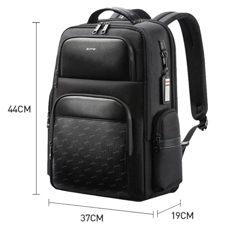 Bopai 61-91911 Versatile Waterproof Laptop Backpack with USB and Type-C Charging Ports