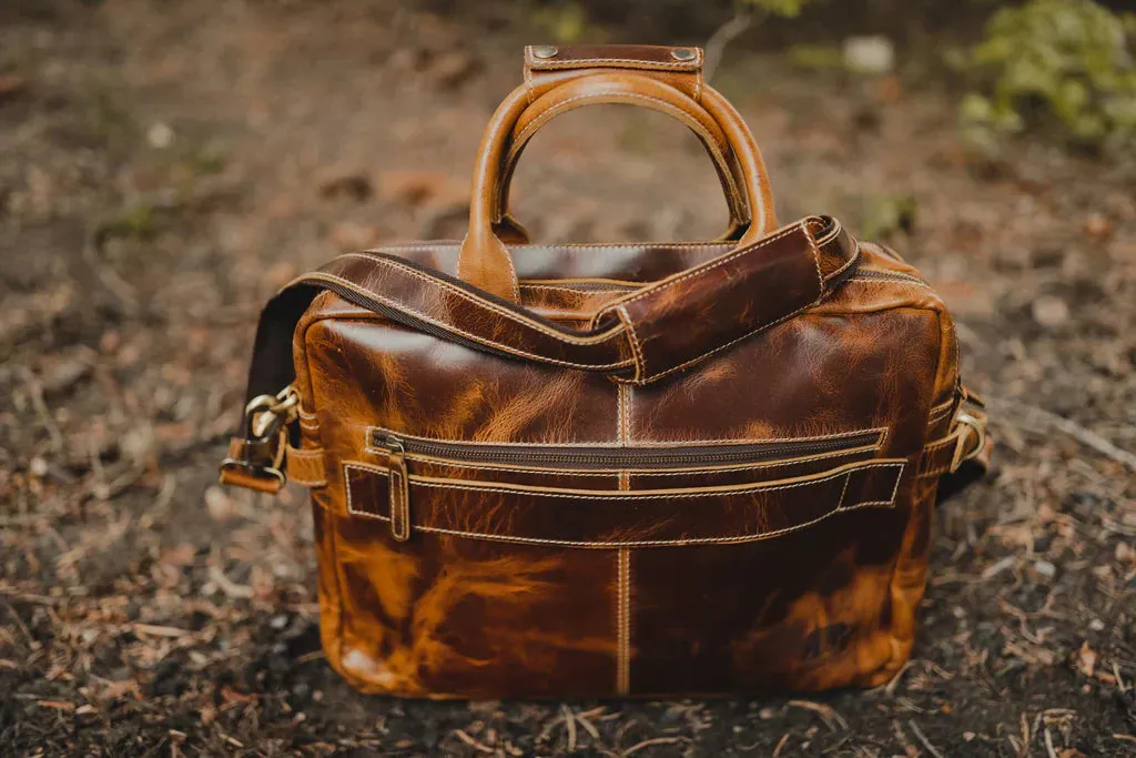 Buffalo Leather Pilot Bag