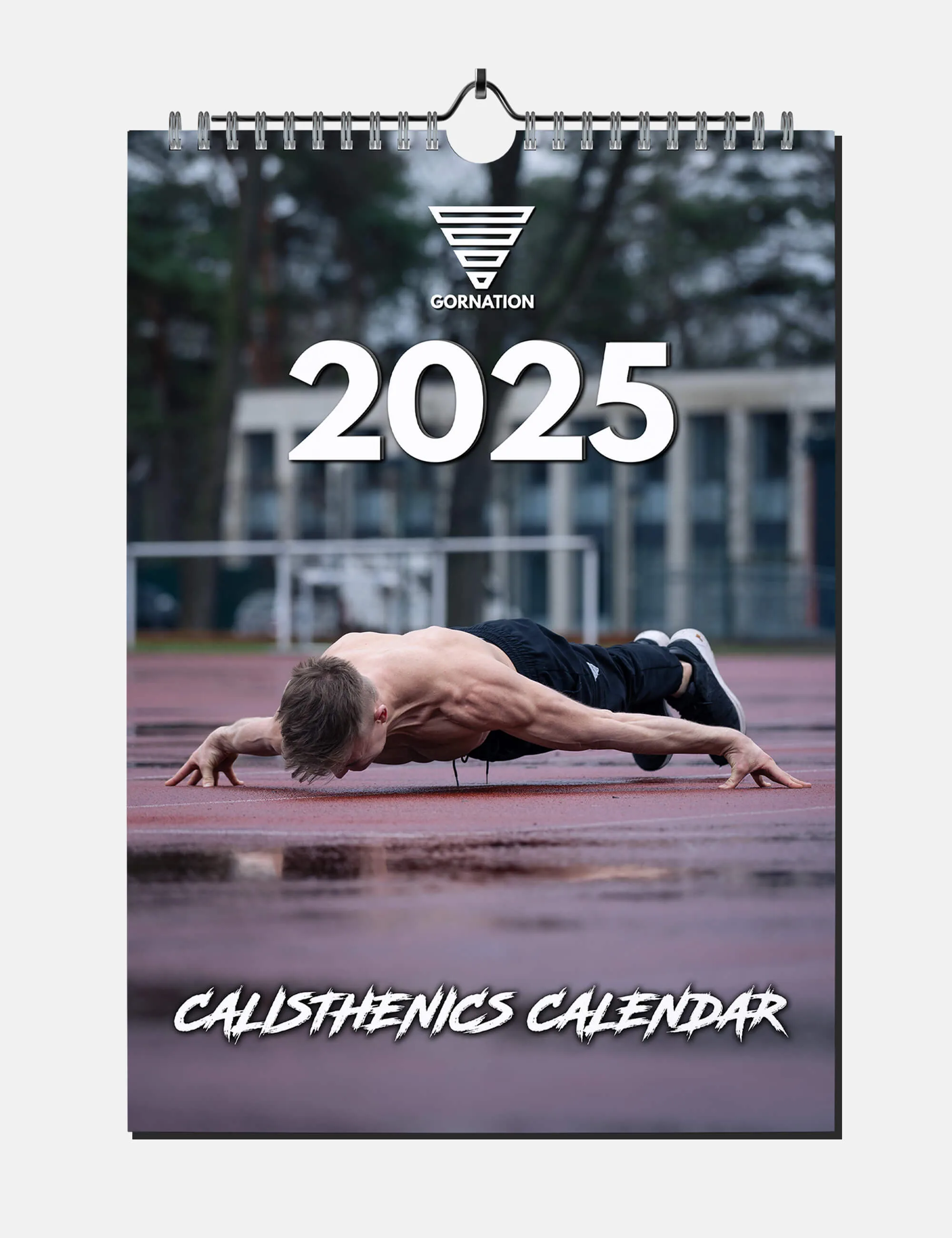 Calisthenics Wall Calendar 2025