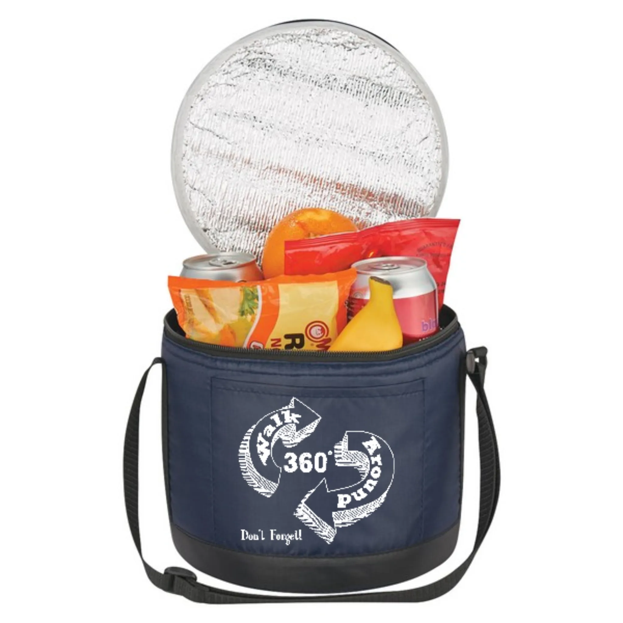 Cans-To-Go Round Cooler Bag - SKU# 403471