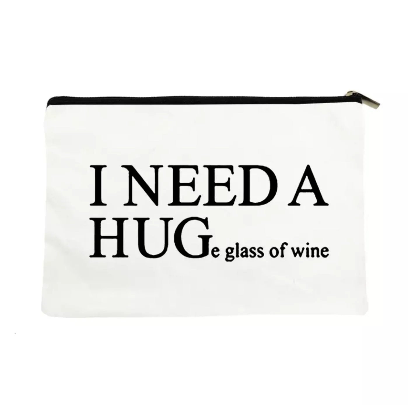 Canvas Pouch - I need a Hug