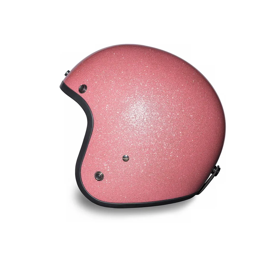 Close Out Clearance Daytona Helmets DC7-P ‘Cruiser’ Pink Metal Flake ¾ Open Face Helmet