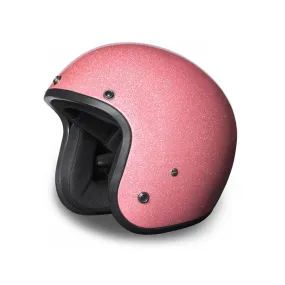 Close Out Clearance Daytona Helmets DC7-P ‘Cruiser’ Pink Metal Flake ¾ Open Face Helmet