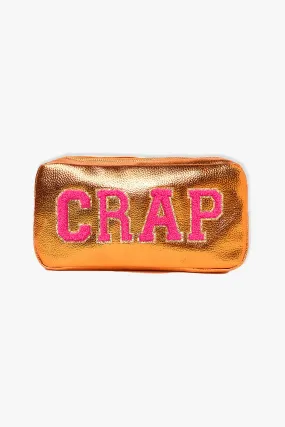 Crap Cosmetic Bag - Orange