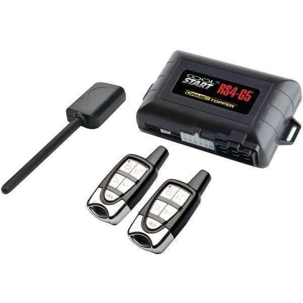 CrimeStopper RS4-G5 Cool Start 1-Way 5-Button Remote-Start & Keyless-Entry System with Trunk Pop