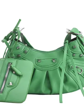 Crystal XZ Green Designer Bag