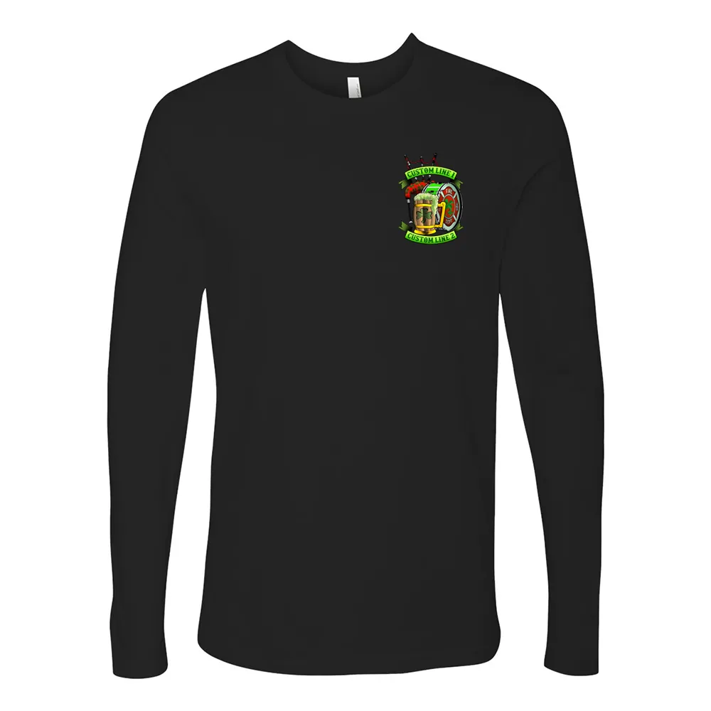 Customized Kilts & Pubs Premium Firefighter Long Sleeve Shirt