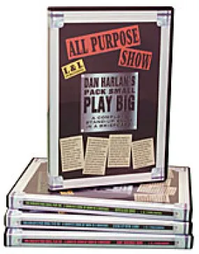 Dan Harlan's Pack Small Play Big Vol. 1 - All Purpose Show - DVD