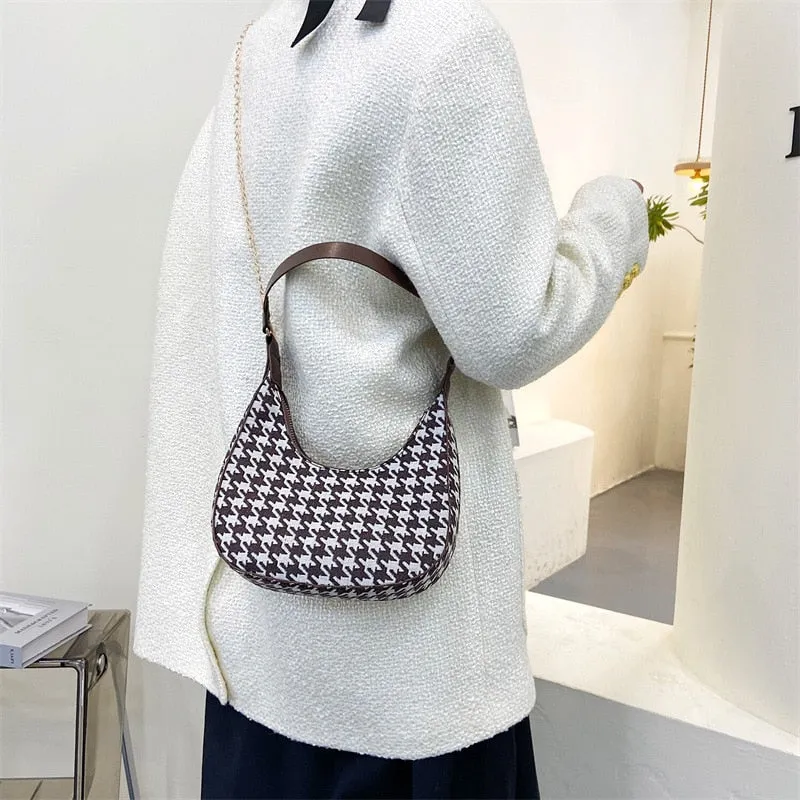 Darianrojas New Fashion Women Bag Plaid Printing Shoulder Bag Crossbody Messenger Bags Casual Small Square Mobile Phone Coin Purse