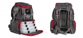 EGO Tackle Box Backpack w/ 4 Tackle Trays