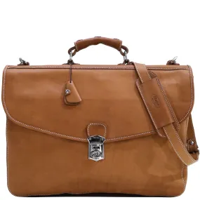 Floto Leather Parma Messenger