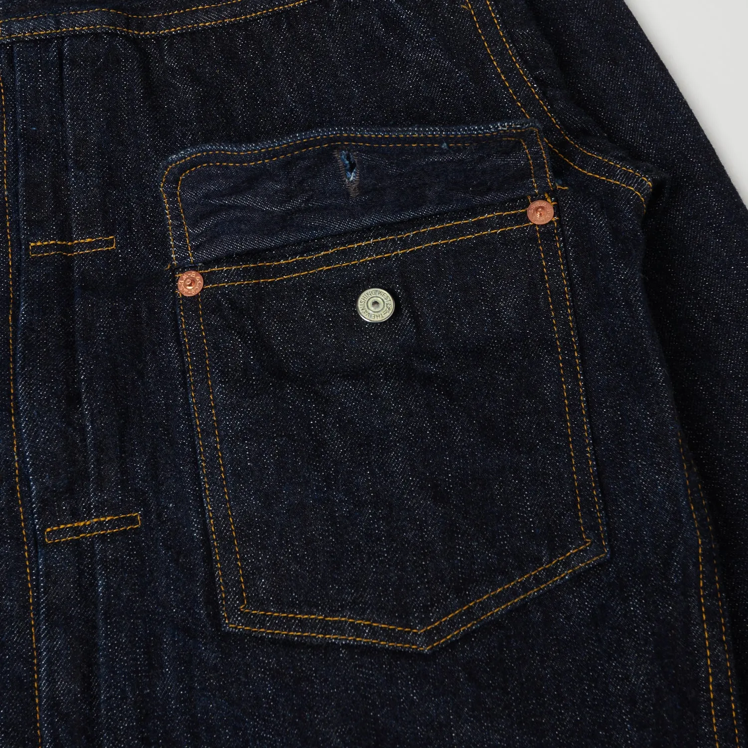 Freewheelers 506XX 'The Vanishing West' '1933' Type-I Denim Jacket - One Wash