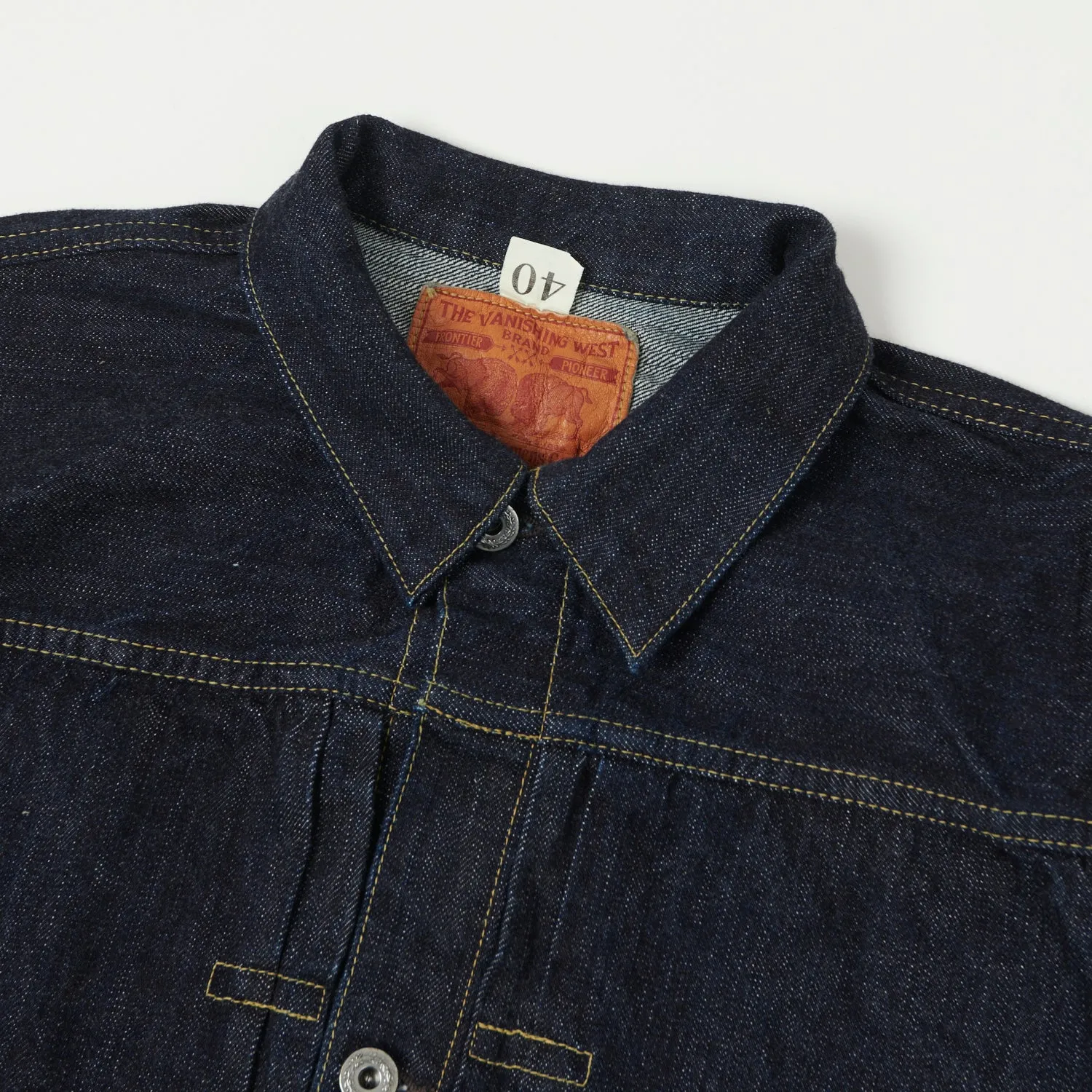 Freewheelers Lot. 506XX 'The Vanishing West' '1944-45' Type-I Denim Jacket - One Wash