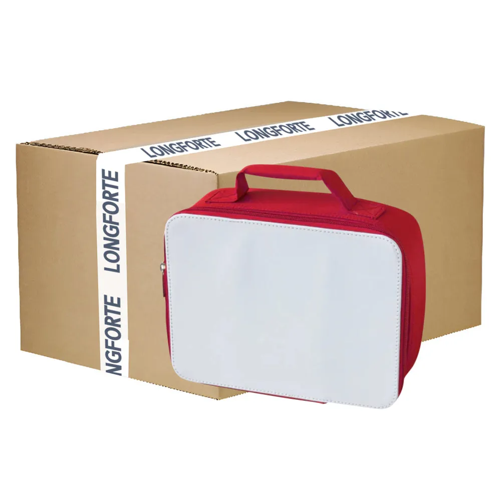 FULL CARTON - 40 x Cooler Bags - SMALL - RED -  24cm x 18cm x 7cm