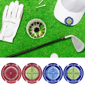 Golf Hat Clip Ball Marker with High Precision Green Reading Aid